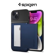 Spigen iPhone 14 Case 6.1" Slim Armor CS Casing Card Slot Holder & Dual Layer Protective Wallet iPho