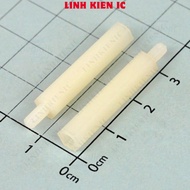 [20 Pieces]- HEX-M3 Plastic Pillar Male-Female Length 28mm Linhkien IC