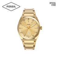 Fossil Everett Gold Stainless Steel Watch FS5965