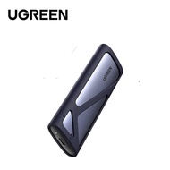 UGREEN USB-C 3.2 GEN2 M.2 NVME/SATA ALUMINUM SSD ENCLOSURE 10G WITH C TO C & C TO A CABLE 50CM