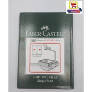*CLEARENCE* Faber-Castell OHP Transparency Film Overhead Projector Film A4 Size 100 sheet