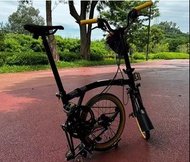 Brompton 2023 C line 黑色 M把6速