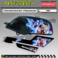 WIN Striping WIN Sticker Variation WIN UV TRANSPARENT CODE F.30 PREMIUM MAXDECAL MATERIAL