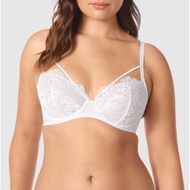 DEFECT - La Senza Unlined Bra 34B & Thong L (defect down color)