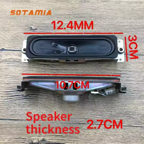 SOTAMIA 2Pcs LCD TV Speaker 12 Ohm 10W Universal 312 LCD Monitor Speaker Household TV Loudspeaker DI