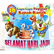 VCD Original 16 Lagu Popular Kanak - Kanak Selamat Hari Jadi - Anime Education