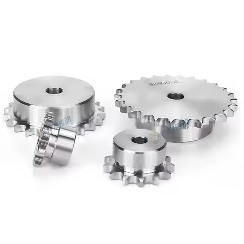 1pcs/lot 304 Stainless Steel 06b Chain Sprocket 10t To 25 Teeth Pitch 9.525mm Industrial Drive Sproc