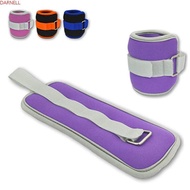 DARNELL Wrist Sandbag, Adjustable Straps 0.25/0.5KG Ankle Weights, Gym Aerobics Steel Ball Filled Tr