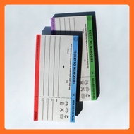[Korean Stationery] Travel Review Memo Pad 100 Sheets / Boarding Pass Style Ticket Memo