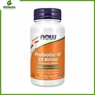 NOW Foods 益生菌-10 250 億 100 粒素食膠囊 腸道胃健康 消化 免疫力 雙歧桿菌 [正版正貨] 此日期前最佳:2027年05月31日