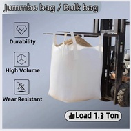 Heavy Duty Jumbo Bag 1Ton 1.3Ton , 70cm 90cm 100cm Bulk Bag 1 Tons Lining Jumbo Bag 吨包 吨袋