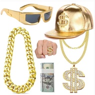 Jewelry Props For Rich People Dubai Millionaire Set Gold Party
