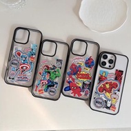iPhone Case Marvel 手機殼 電話殼 保護殼 手機套 電話套 擺設 擺件 裝飾 美國隊長 超人 死侍 iron man 蜘蛛俠 spider man 蝙蝠俠 bat man 小丑 禮物