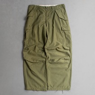< White Wood 11 > 70S US ARMY M65 CARGO PANTS Public Shipping Multi-Pocket Green Trousers B