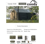 🇰🇷Coody Air 13.68 Tent เต็นท์เสาลม แถมฟรี RainCover รุ่นอัพเกรด รับประกัน 5 ปี ของแท้💯
