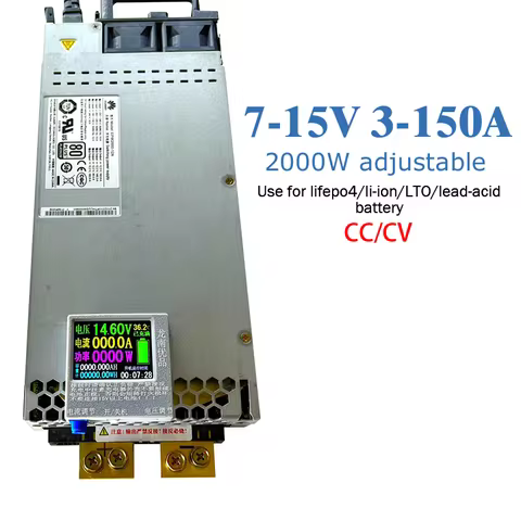 150A 14.6V High Power 4S LiFePO4 12V Lithium li ion Battery 12.6V RV charging car Lead-acid voltage 