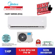 [FREE SHIP] Midea Non Inverter Fairy Series Aircond MSMF-10CRN8 / MSMF-13CRN8 / MSMF-19CRN8 / MSMF-24CRN8 (1HP/1.5HP/2HP