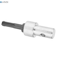 SUCHENHD  Auger Drill Adapter, Round Shank Steel Garden Auger Power Drill Adapter, Connect to 4"/6" 