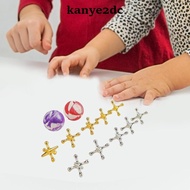 [kanye2dc] Jacks Game with Ball Fun Board Games for Kids for Family Game Night Stocking Stuffers Eas