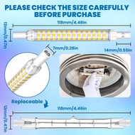 Bonlux R7S J118 LED Light Bulb, 118mm 10W T3 J Type Linear Double Ended Floodlight Bulb, Non-dimmabl