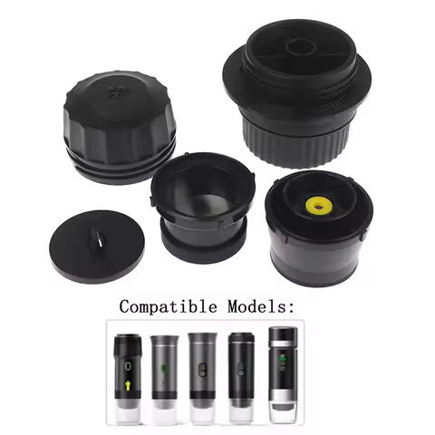 Powder & Capsule Container for KF‑JN‑01 / KF‑JN‑02, 1 Set Portable Coffee Maker Replacement Parts