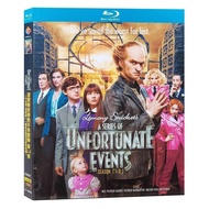 2023 Blu-ray American Drama / A Series of Unfortunate Event / 1-3 Seasons Complete Works 1080P Engli