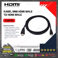 High Quality HDMI To Mini HDMI Cable 3m 3 Meter/ 300CM Gold Plated Premium/!!