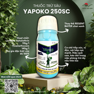 Thuốc trừ sâu YAPOKO 250SC Thay thế REGENT nước xanh (chai 240ml) - Lambda cyhalothrin 110g/l + Thia