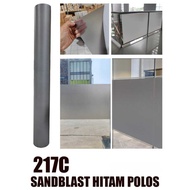 122CM Sandblast 217C Black Sanblas Frosted GlassPOLOS / Meter