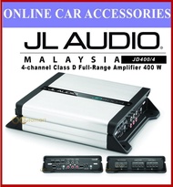 JL Audio 4 Channel JD Series Class D Car Amplifiers  Full Range Amplifier 400 W - JD400/4 Car 4Ch Po