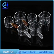 [Homyl4] Espresso Measuring Glass Pitcher Cup Espresso Glass Multipurpose Carafe with