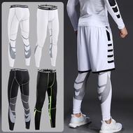 Seluar Mampatan Lycra Lelaki Berbasikal Berjalan Bola Keranjang Bola Sepak Keanjalan Sweatpants Kece