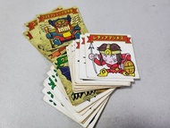 懷舊零食貼紙 銀魔 格鬥王 仙魔大戰