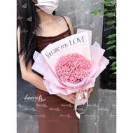 Dried baby Flower Bouquet - Birthday - Anniversary gift for girlfriend