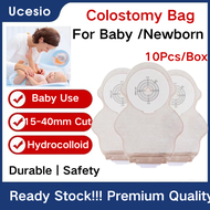 10/20/30Pcs Colostomy Bag for Baby 40mm One-piece System Ostomy Bag for Newborn Disposable Children 