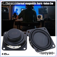 LUOYAO Full Frequency Speaker, 40mm 4 Euro 5w Internal Magnetic Speaker, Portable 16 Core Square Blu
