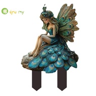 Bohemian Fairy Flower Pot Decoration Flower Fairy Pot Decoration Garden Ground Insert DIY Acrylic Bo