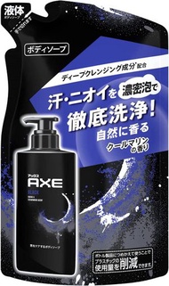 聯合利華日本 AXE（阿迪斯）黑色 男性專用 沐浴乳 補充包 280g