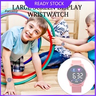 FOCUS Luminous Watch Large Font Display Watch Kids Smart Watch with Led Display and Silicone Strap for Sport and Fitness Tracking Accurate Timekeeping for Southeast Buyers