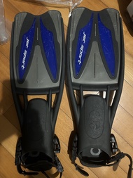 Scubapro Jet Sport 潛水蛙鞋 可調校全長58cm $200