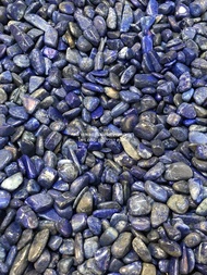 เศษพลอย ลาพิสลาซูลี (Lapis Lazuli) ขัดเงาแล้ว น้ำหนัก50กรัม