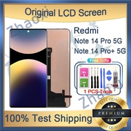 Original AMOLED Redmi Note 14 Pro Note 14 Pro Plus 5G LCD Display Touch Screen Replacement