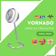 Vornado 783DC Large DC Circulator Fan with Stand (10 Year Warranty Satisfaction) Up to 500sqft, Moves Air Up To 15 meter