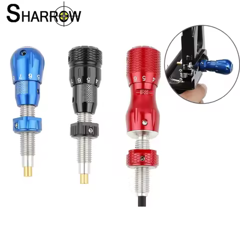 Archery Side Cushion Plunger Screw-In Wear Resistant for Arrow Cushion Plunger Recurve Bow Hunting S