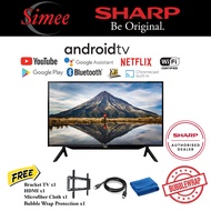 [Free Bubble Wrap] Sharp 32" INCH AQUOS HD READY ANDROID™ TV T2 2TC32BG1X