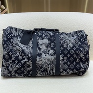 LV 渲染藍色丹寧50旅行袋
