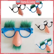 ci Funny Old Man Glasses Funny Nose Pretend Glasses with Mustache and Eyebrows