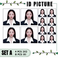 PrintsandCrafts CUSTOMIZED ID PICTURE PHOTO PRINT 1x1 | 2x2 | Passport size Satin Photo Paper 260gsm