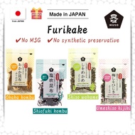 MUSO Furikake Japanese Rice Seasoning ( 35g ) Okaka Kombu / Shiofuki Kombu / Shiso Wakame / Umeshiso