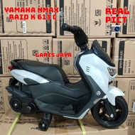 motoran aki anak nmax pmb k613c motor mainan anak pakai aki di cas new